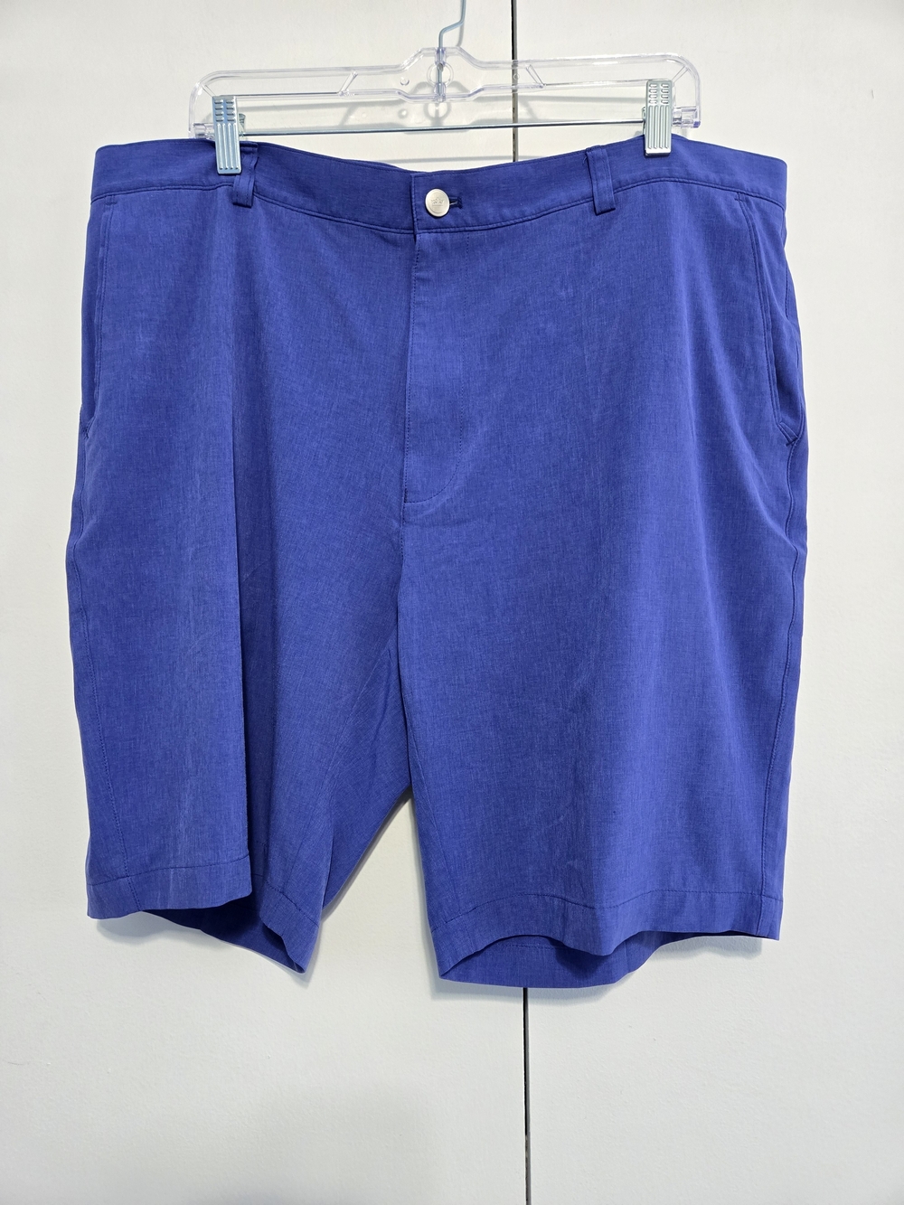Peter Millar Men’s Size 40 Blue Performance Golf Shorts Stretch 10" Inseam